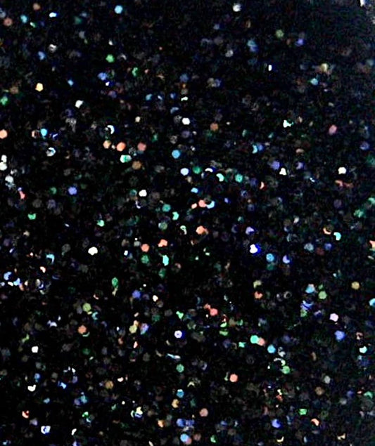 Sunflower Edible Glitter- Black Holographic