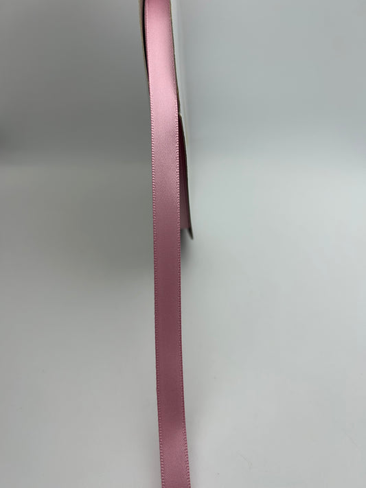 3/8 inch Satin Ribbon- Light Dusty Pink