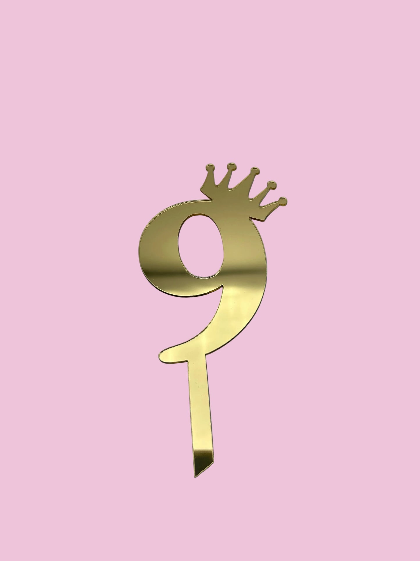 9- Acrylic Number (with crown)