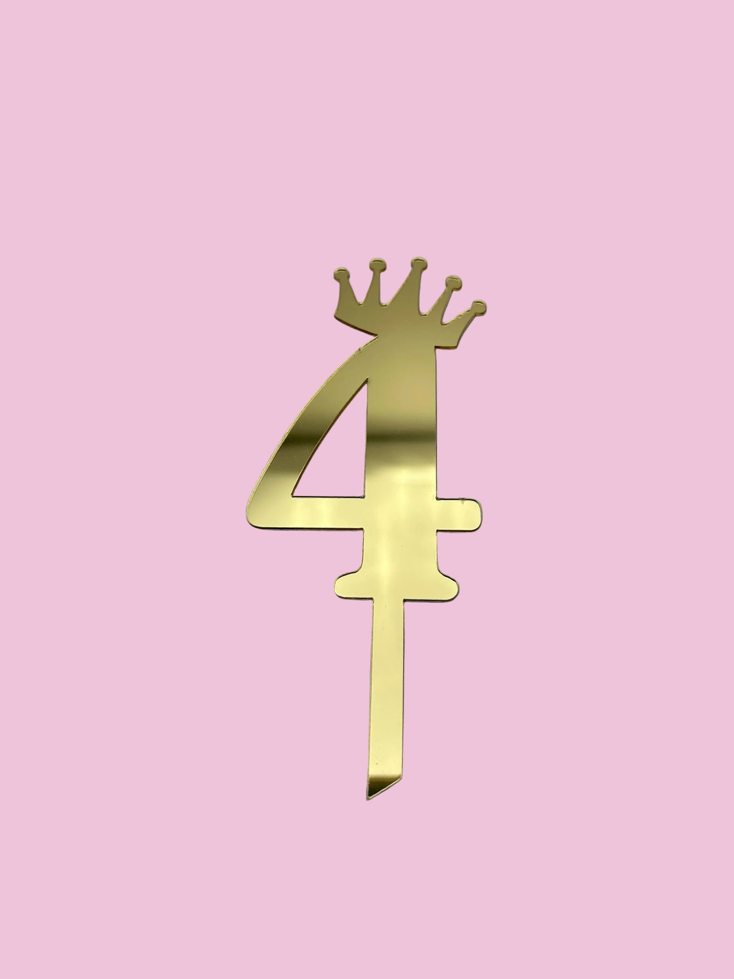 4- Acrylic Number (with crown)