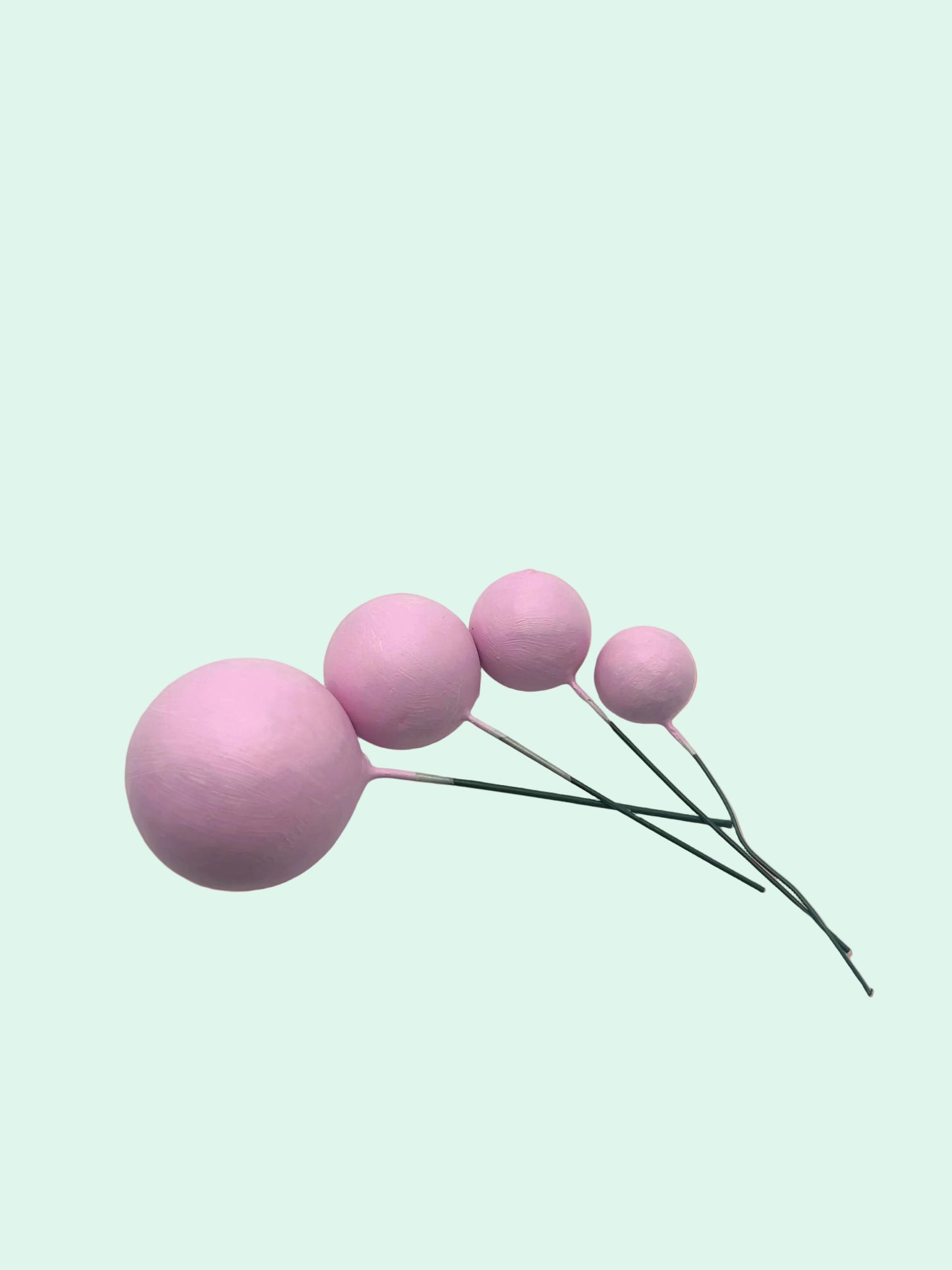 Baby Pink Faux Balls- Matte