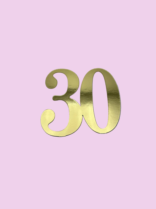 30- Gold Mirror Metallic