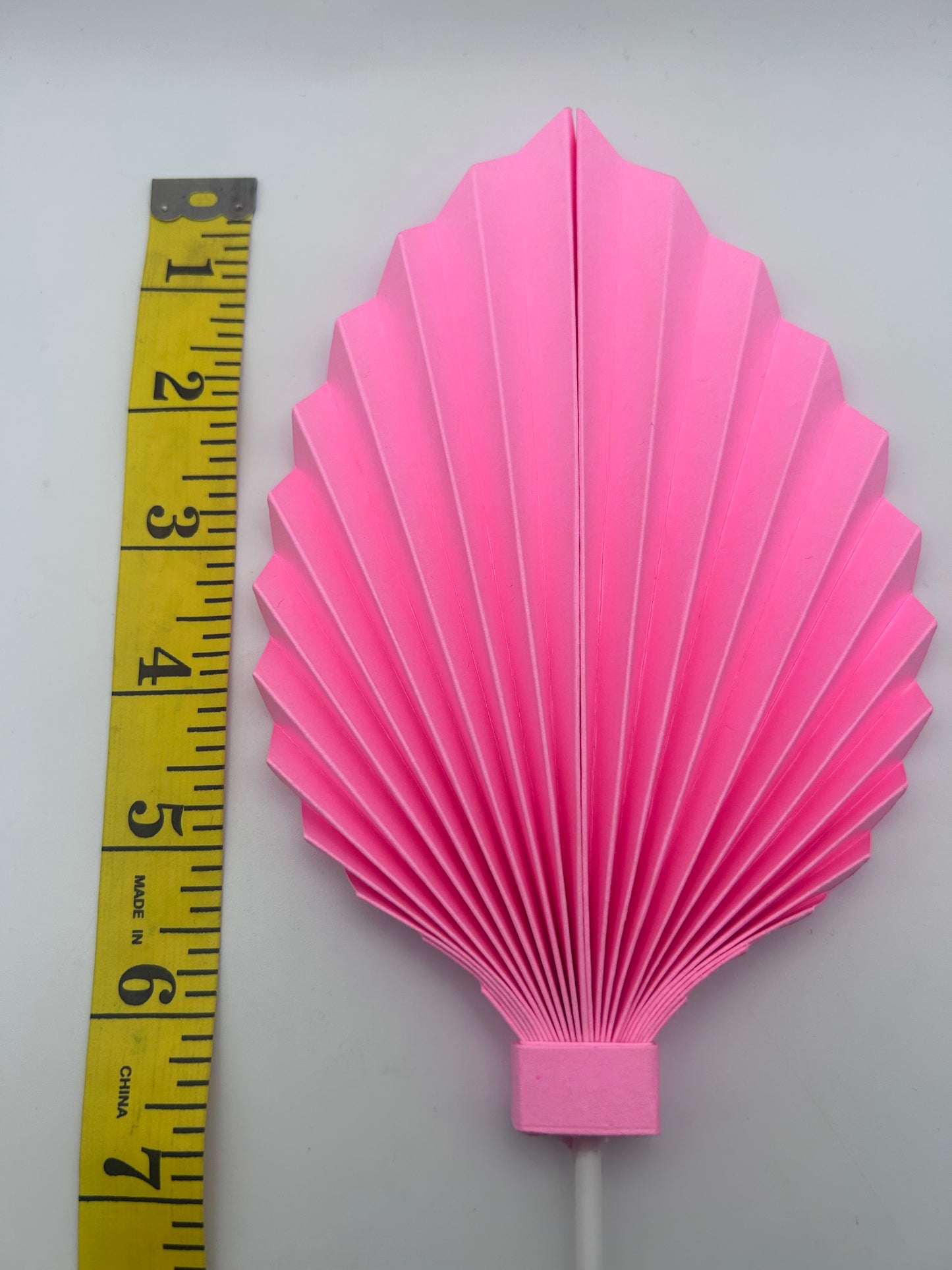 Barbie Pink Palm Leaf/Fan- 6”