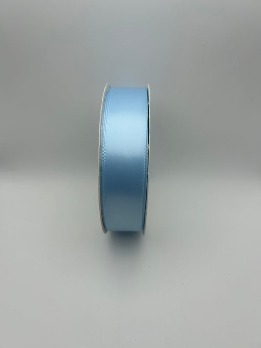 1 inch Satin Ribbon- Baby Blue