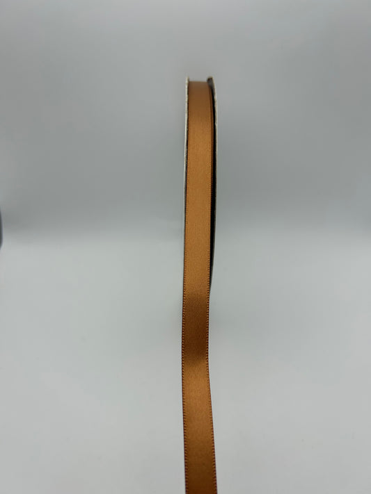 3/8 inch Satin Ribbon- Bronze