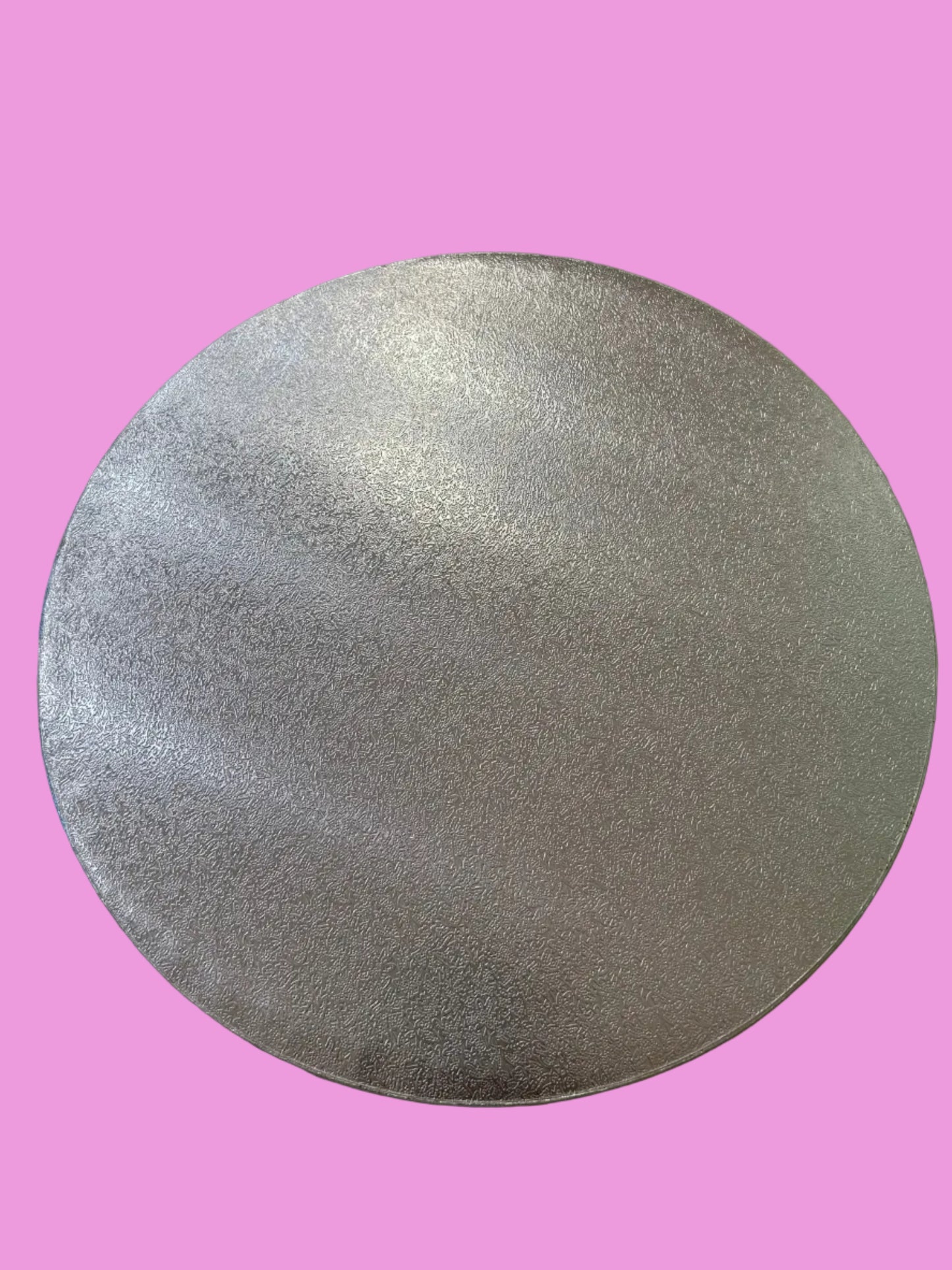 Silver Cake Drum- 12 inch