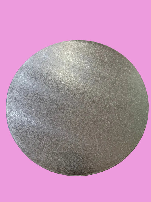 Silver Cake Drum- 12 inch