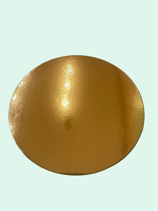 Gold Diecut Round Board- 10 inch