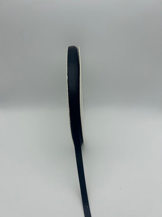 1/4 inch Satin Ribbon- Black