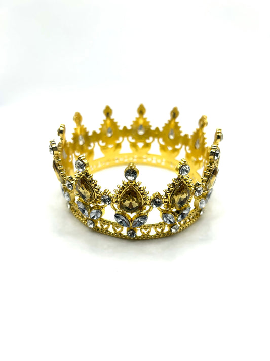 3.5” Rosegold Gem studded Crown