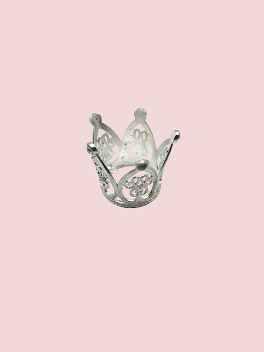 1 inch Silver Crown