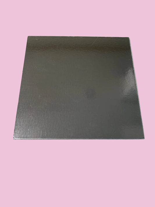 10 inch Square Diecut Silver Board