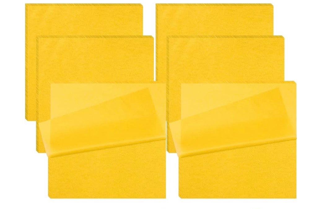 Greaseproof Wax Paper- Yellow