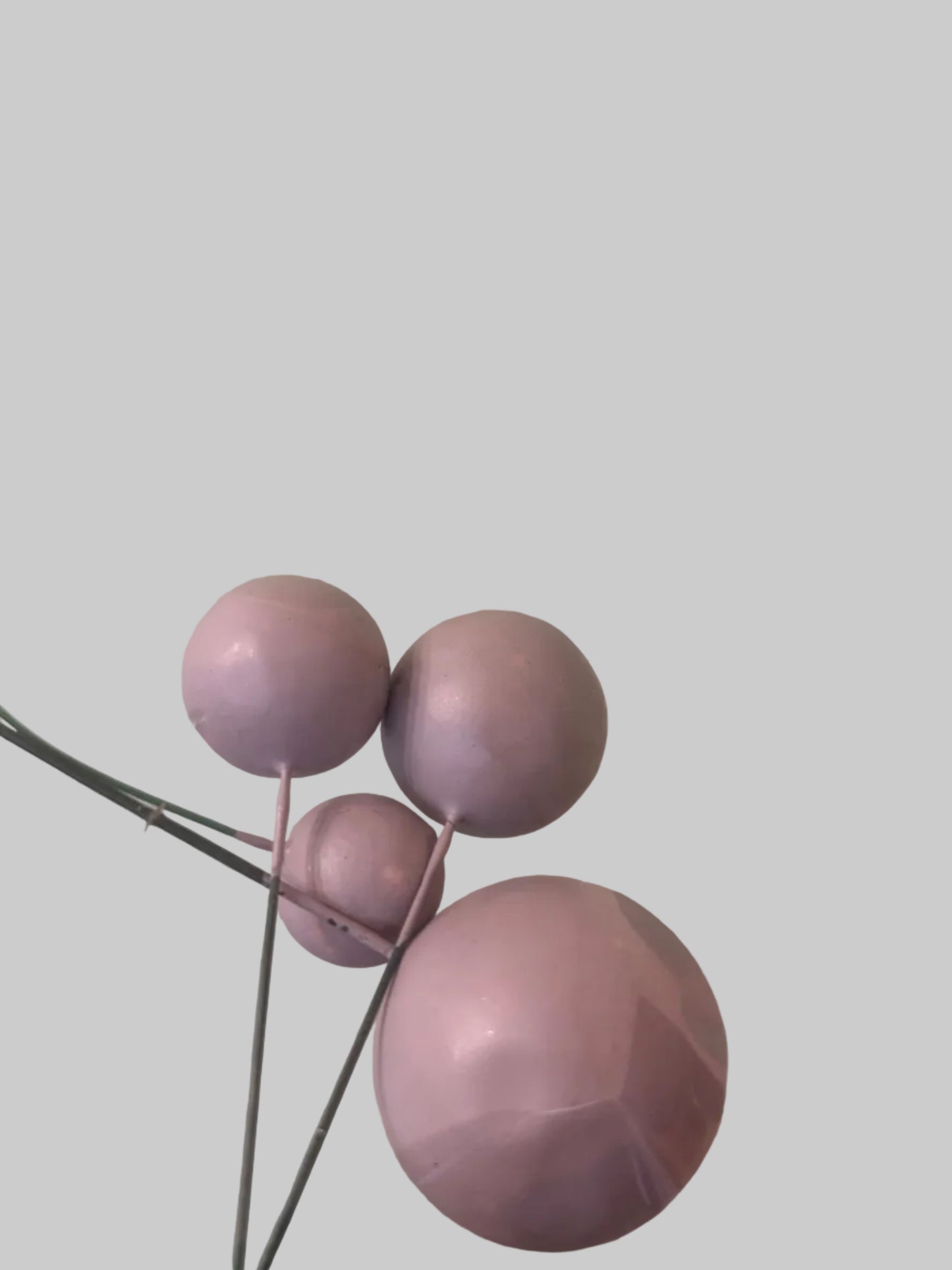 Light Grey Faux Balls