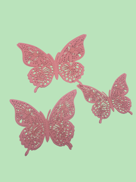 Peach Butterflies