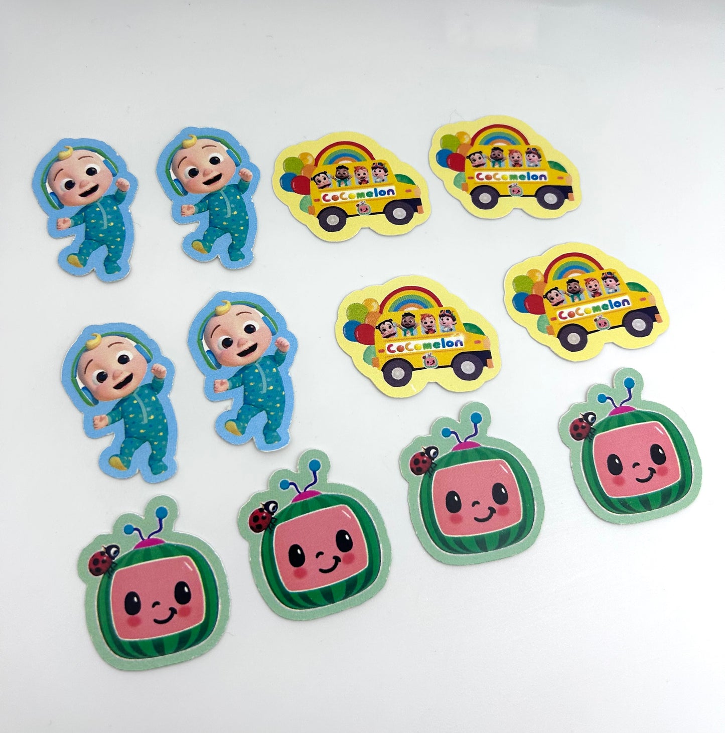 Cocomelon Cupcake Toppers- 1 dozen