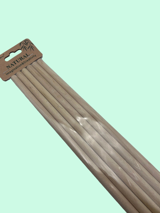 Wooden Dowels- 6pcs