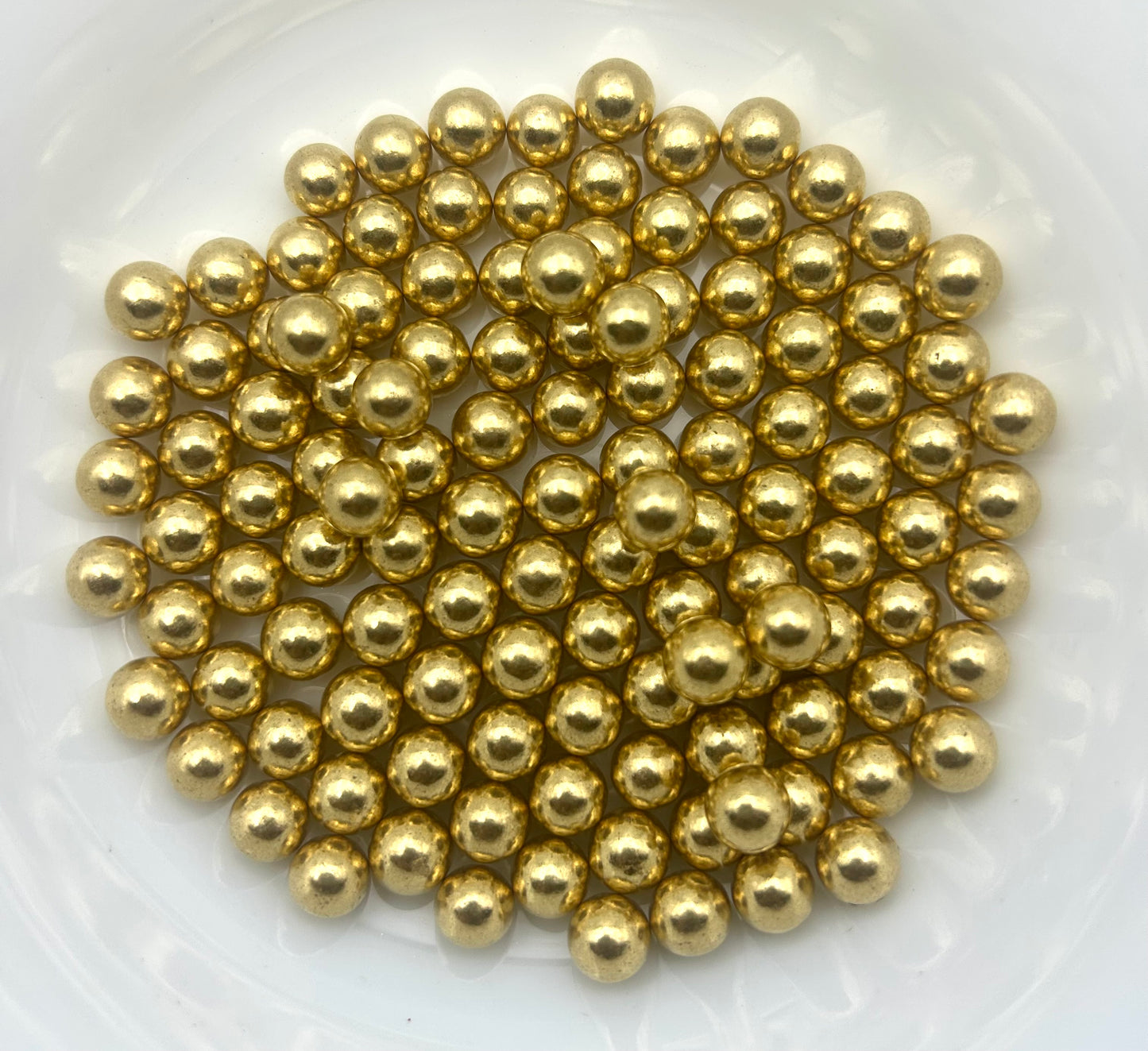 Metallic Gold Sprinkles- 6mm