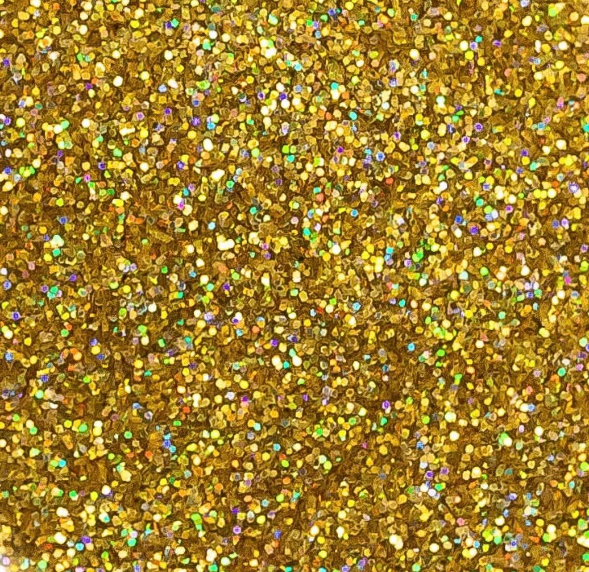 Sunflower Edible Glitter- Gold Hologram