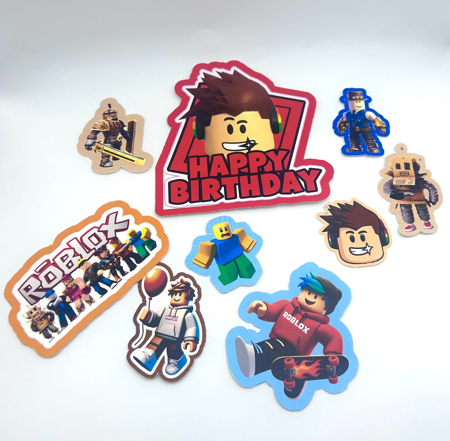Roblox Cake Toppers