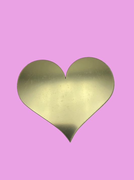 4” Heart coin