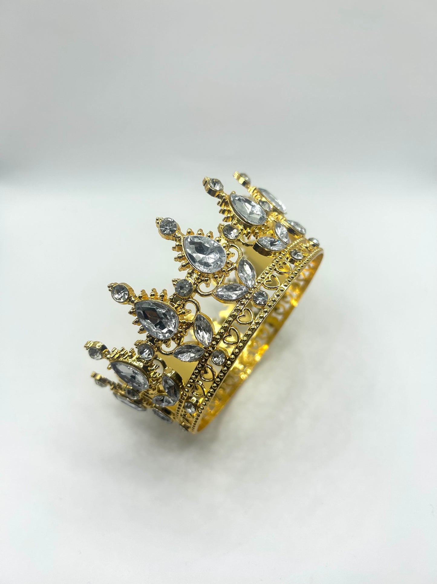 3.5” Diamond Gem Studded Crown