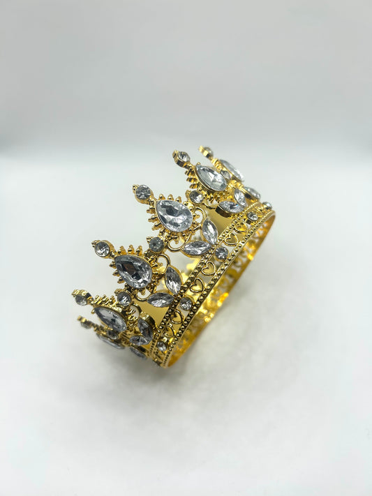 3.5” Diamond Gem Studded Crown