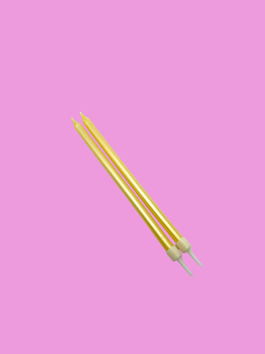 Yellow Straight Candles