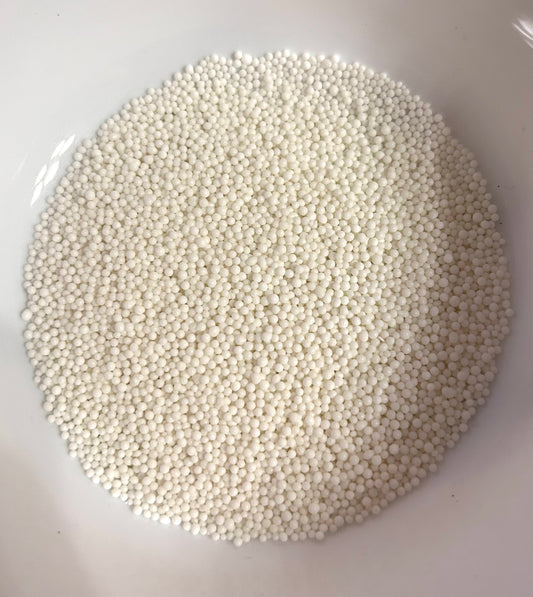 Slightly Off-White Non-Pareils Sprinkle Mix- 1mm