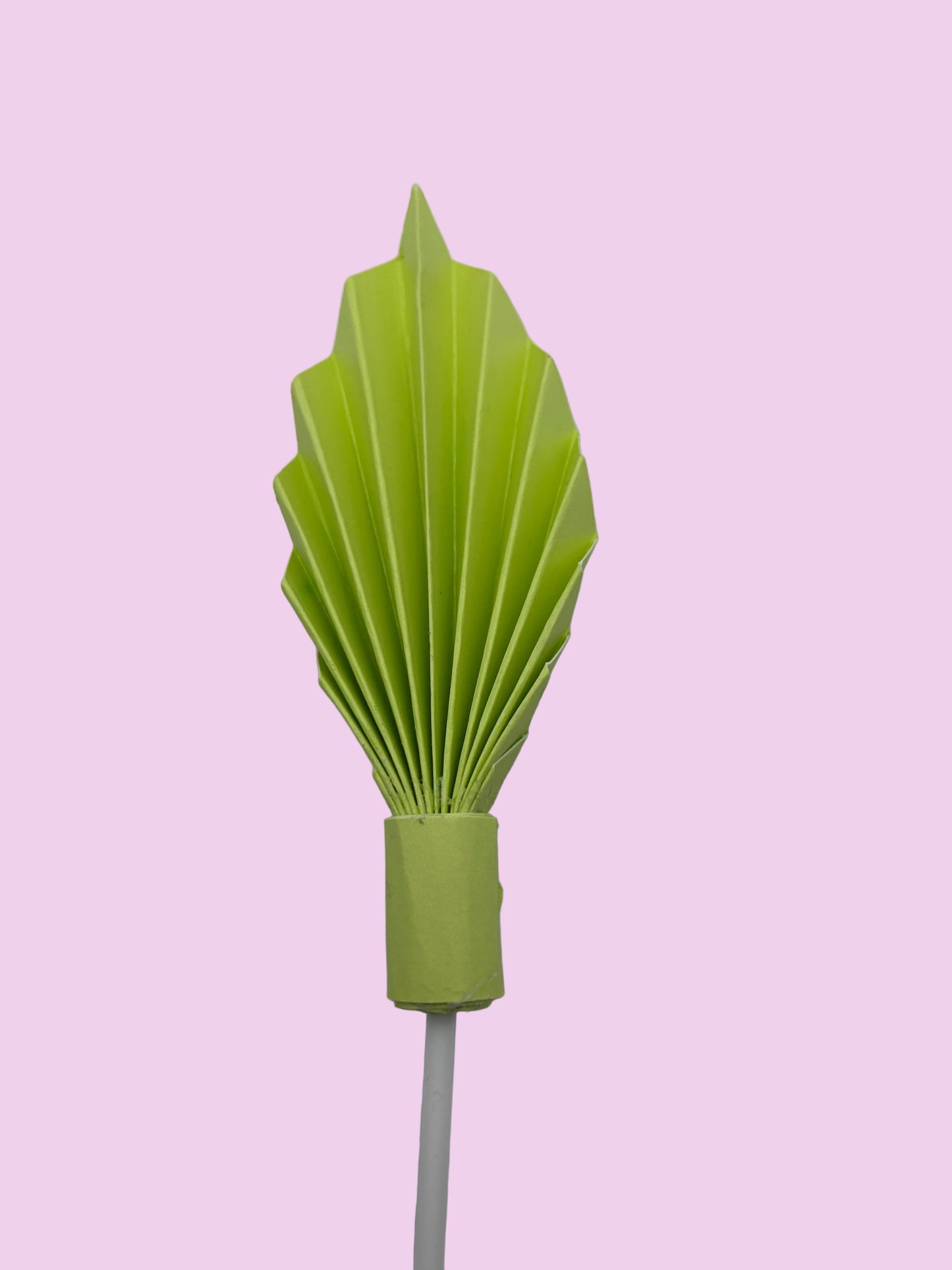 Green Palm Leaf/Fan- 3 1/2”