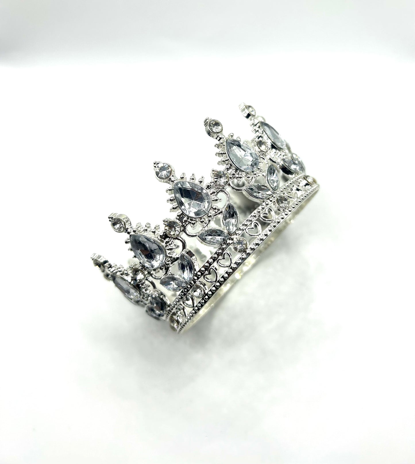 3.5” Silver Diamond Crown