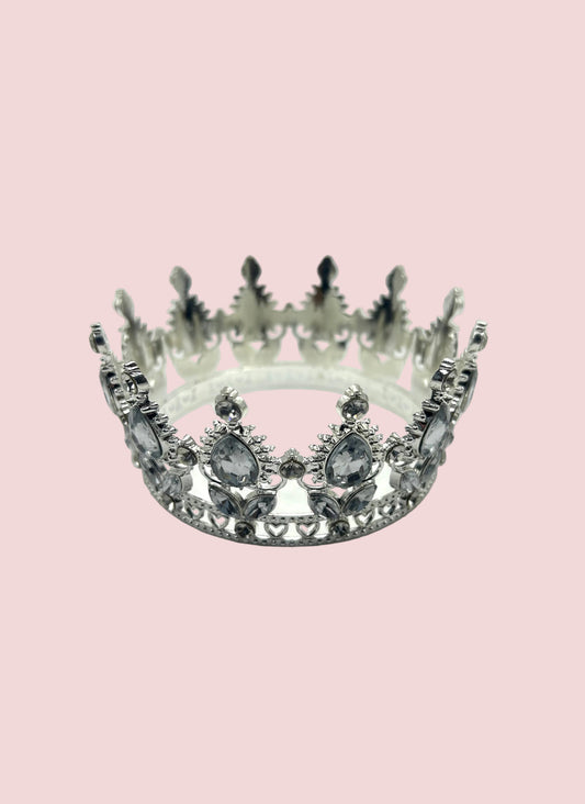 3.5” Silver Diamond Crown
