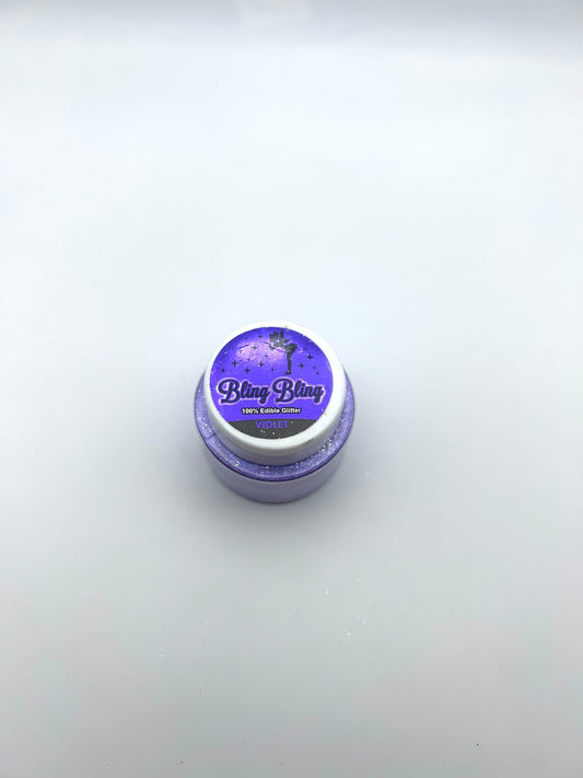 Purple Edible Glitter (Drinks and Desserts)