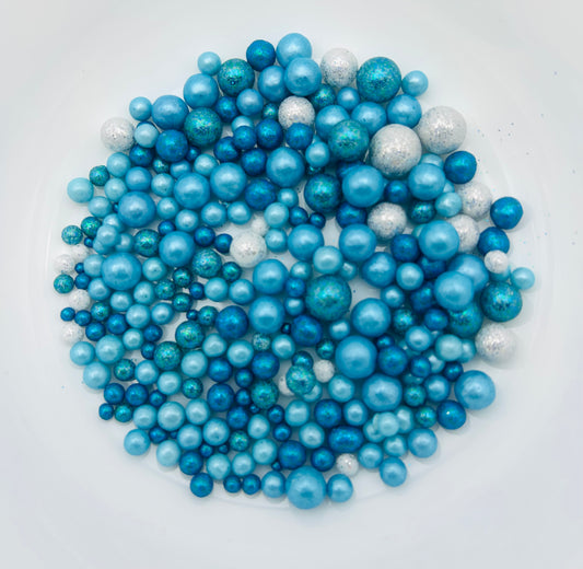 Glitter Blues Sprinkle Mix