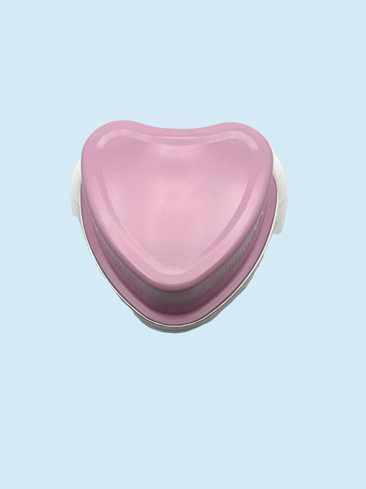 Mini Heart Pan with lids- Baby Pink