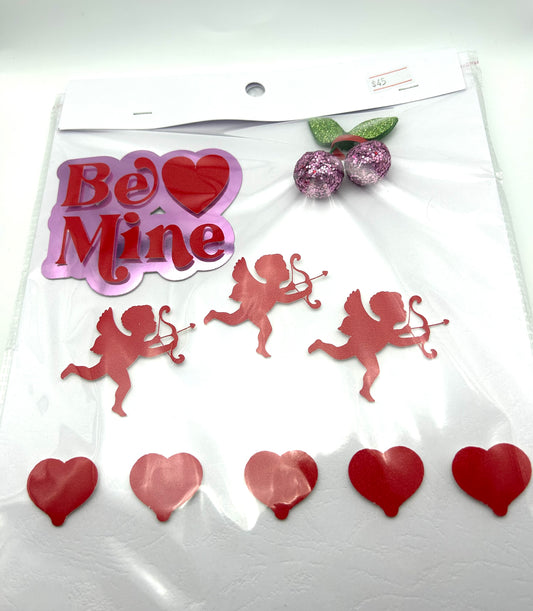 Cupid and Cherries Valentine’s Sheet