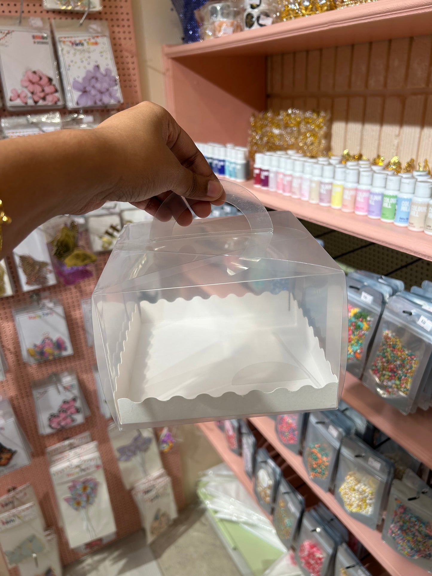 Clear Gable Box- 6x6x4”