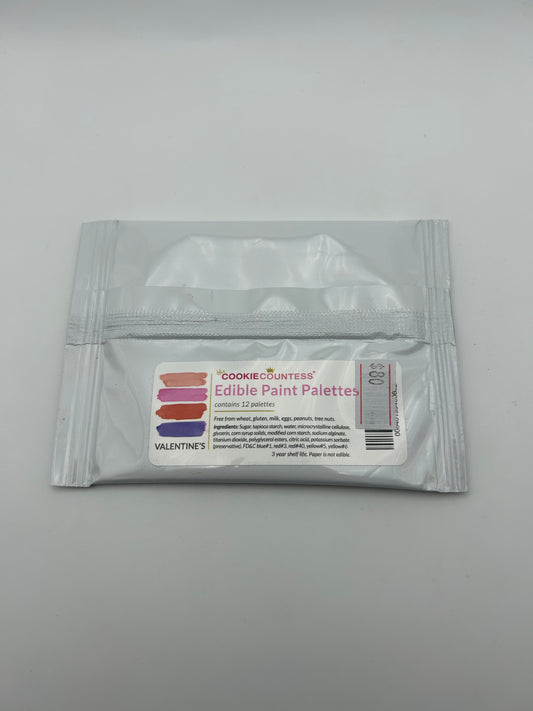 Cookie Countess PYO Edible Paint Palettes- Valentine’s/Mother’s Day