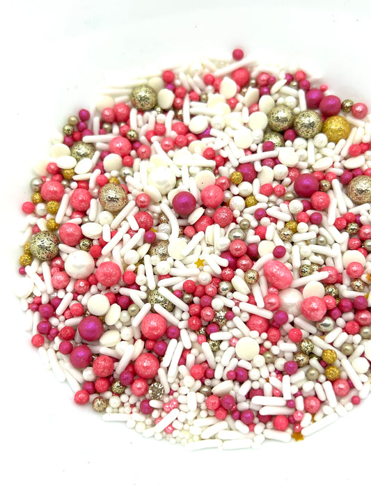 Girly Girl Sprinkle Mix- Matte and Glitter