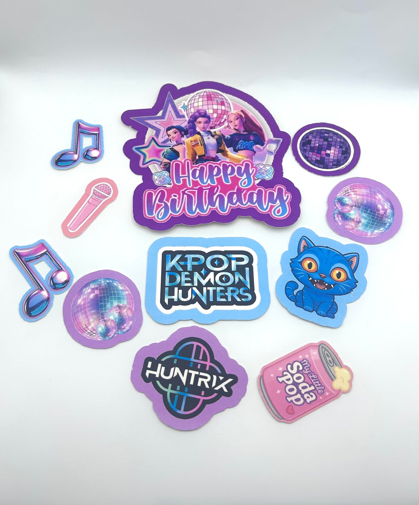 K-Pop Demon Hunters Cake Toppers