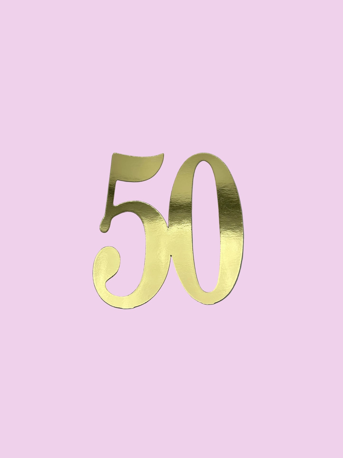 50- Gold Mirror Metallic