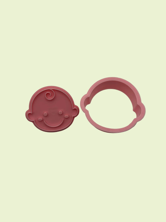 Baby Face Cookie/Fondant Stamp