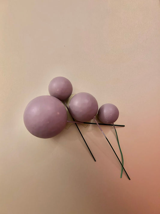 Light Grey Faux Balls