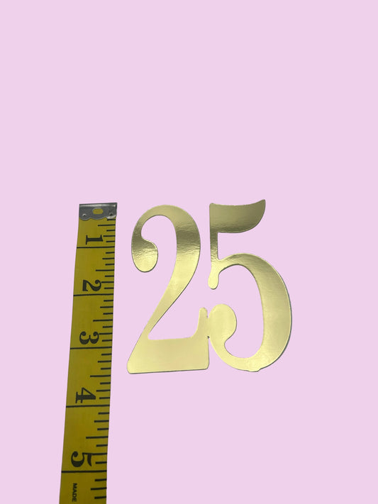25- Gold Mirror Metallic