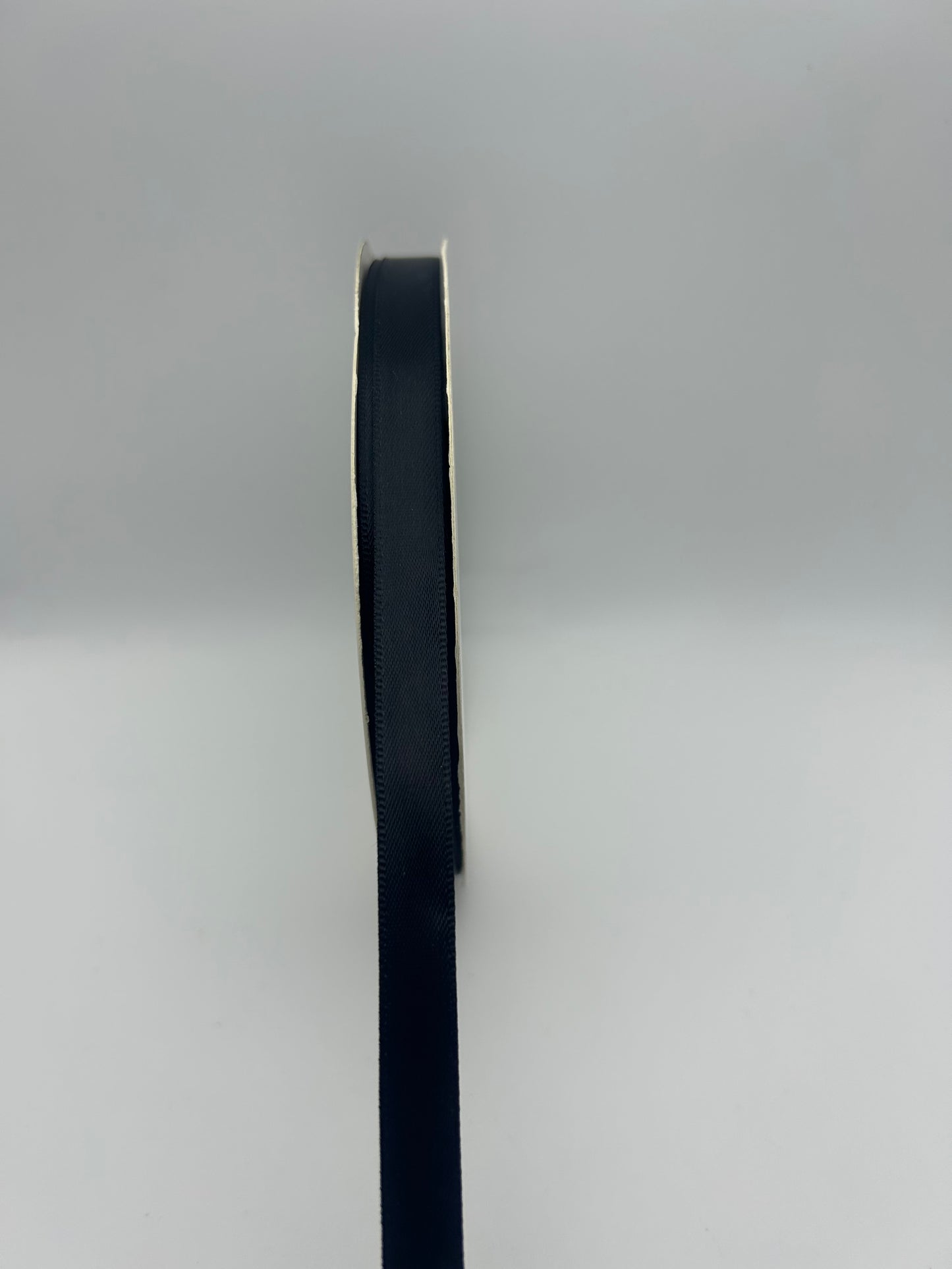 3/8 inch Satin Ribbon- Black
