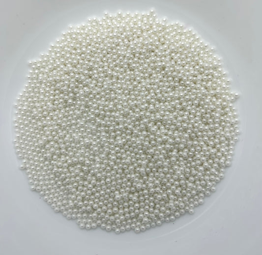 White Pearl Sprinkle Mix- 1mm