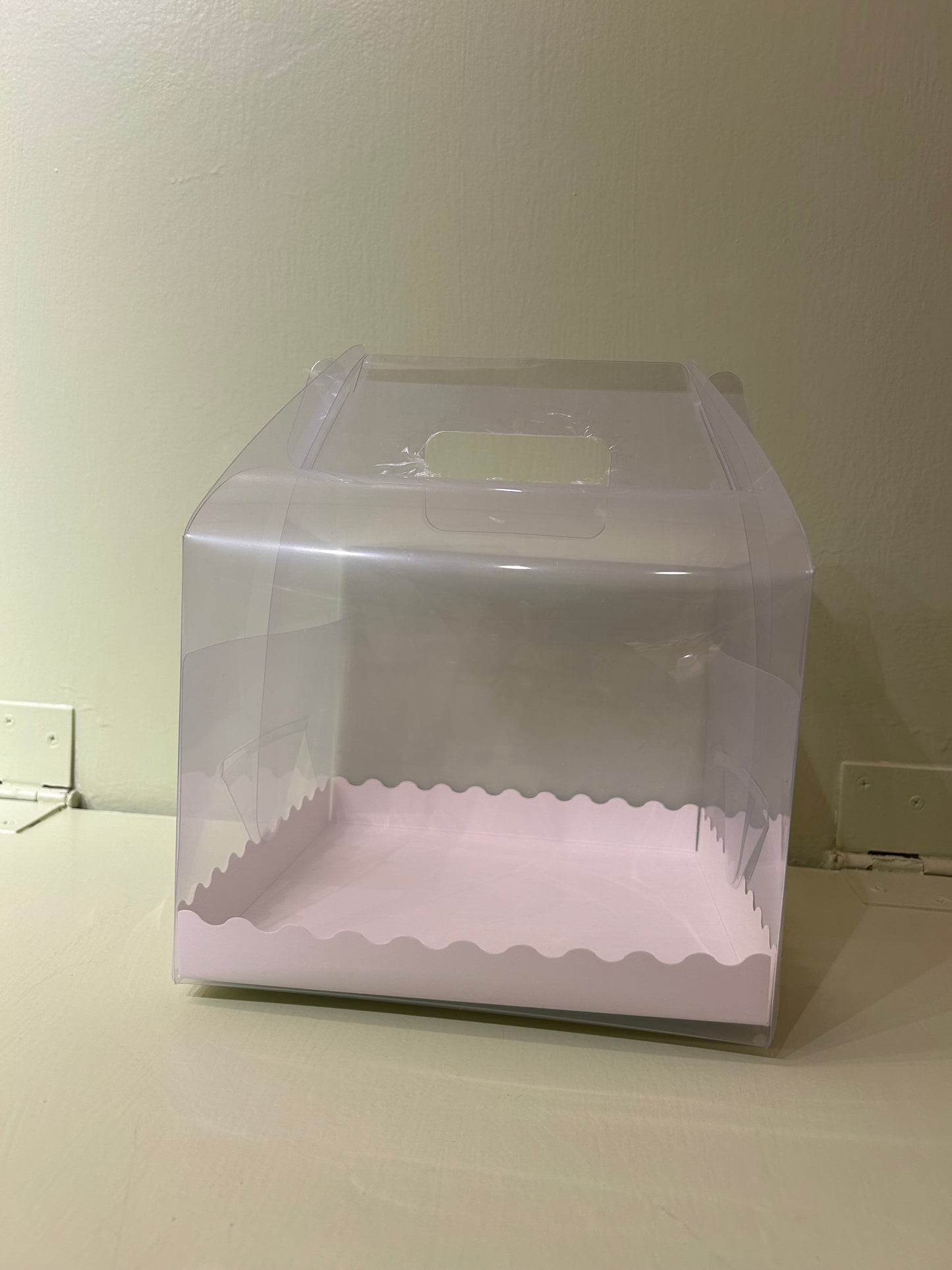 Clear Gable Box- 8x8x6”