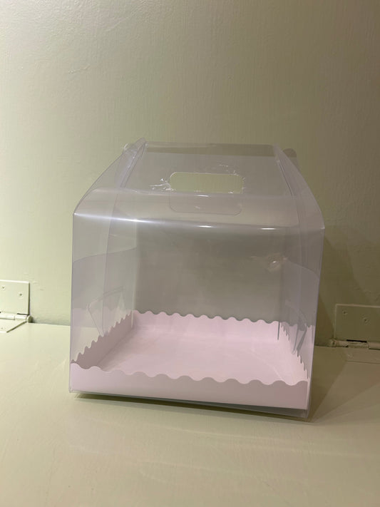 Clear Gable Box- 8x8x6”