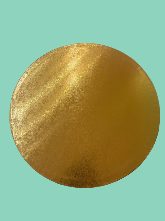 Gold Cake Drum- 14 inch