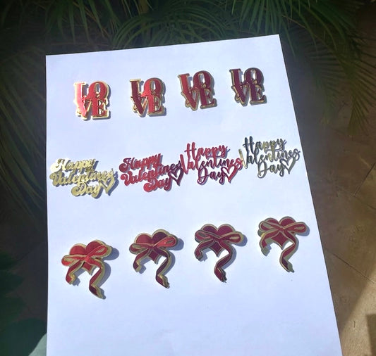 Love and Bows Valentine’s Day Sheet